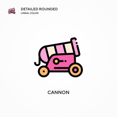 Top vektör simgesi. Modern vektör illüstrasyon kavramları. Düzenlemesi ve kişiselleştirmesi kolay.