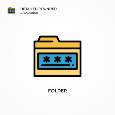 Dizin vektör simgesi. Modern vektör illüstrasyon kavramları. Düzenlemesi ve kişiselleştirmesi kolay.