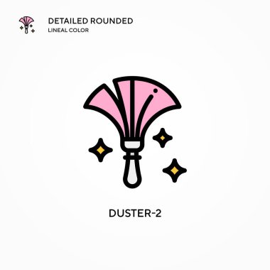 Duster-2 vektör simgesi. Modern vektör illüstrasyon kavramları. Düzenlemesi ve kişiselleştirmesi kolay.