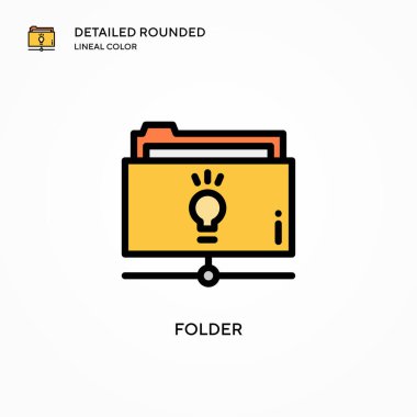 Dizin vektör simgesi. Modern vektör illüstrasyon kavramları. Düzenlemesi ve kişiselleştirmesi kolay.