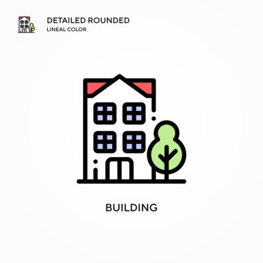 Vektör simgesi oluşturuluyor. Modern vektör illüstrasyon kavramları. Düzenlemesi ve kişiselleştirmesi kolay.