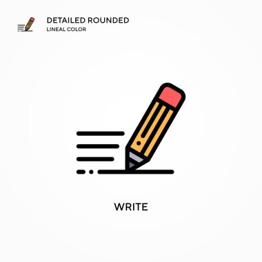 Vektör simgesi yaz. Modern vektör illüstrasyon kavramları. Düzenlemesi ve kişiselleştirmesi kolay.