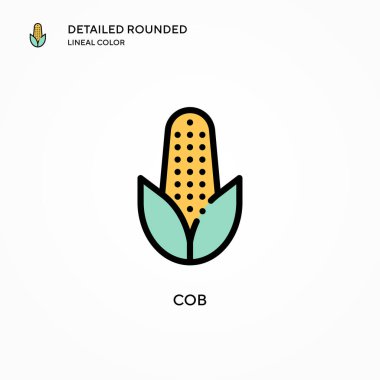 Koçan vektör simgesi. Modern vektör illüstrasyon kavramları. Düzenlemesi ve kişiselleştirmesi kolay.