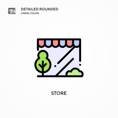 Vektör simgesini kaydet. Modern vektör illüstrasyon kavramları. Düzenlemesi ve kişiselleştirmesi kolay.