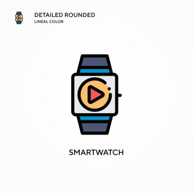 Akıllı vektör simgesi. Modern vektör illüstrasyon kavramları. Düzenlemesi ve kişiselleştirmesi kolay.