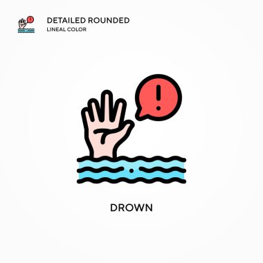 Vektör simgesini boğ. Modern vektör illüstrasyon kavramları. Düzenlemesi ve kişiselleştirmesi kolay.