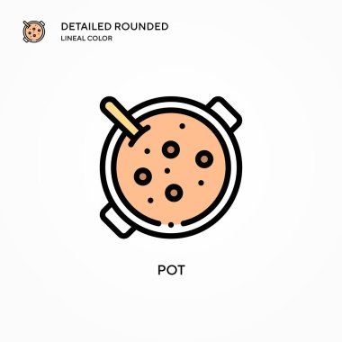 Ot vektör simgesi. Modern vektör illüstrasyon kavramları. Düzenlemesi ve kişiselleştirmesi kolay.