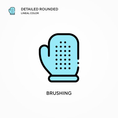 Vektör simgesi taranıyor. Modern vektör illüstrasyon kavramları. Düzenlemesi ve kişiselleştirmesi kolay.