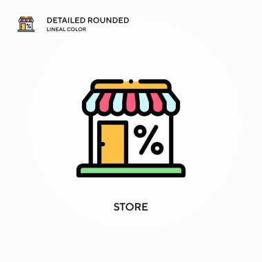 Vektör simgesini kaydet. Modern vektör illüstrasyon kavramları. Düzenlemesi ve kişiselleştirmesi kolay.