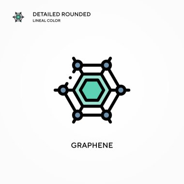 Grafik vektör simgesi. Modern vektör illüstrasyon kavramları. Düzenlemesi ve kişiselleştirmesi kolay.