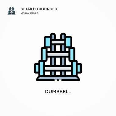 Aptal vektör simgesi. Modern vektör illüstrasyon kavramları. Düzenlemesi ve kişiselleştirmesi kolay.