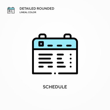 Vektör simgesini ayarla. Modern vektör illüstrasyon kavramları. Düzenlemesi ve kişiselleştirmesi kolay.