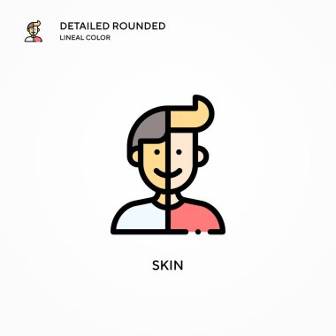 Cilt vektör simgesi. Modern vektör illüstrasyon kavramları. Düzenlemesi ve kişiselleştirmesi kolay.