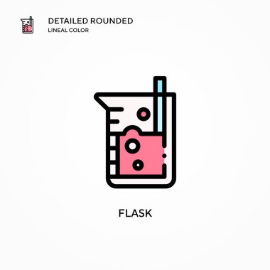 Matara vektör ikonu. Modern vektör illüstrasyon kavramları. Düzenlemesi ve kişiselleştirmesi kolay.