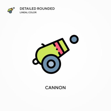 Top vektör simgesi. Modern vektör illüstrasyon kavramları. Düzenlemesi ve kişiselleştirmesi kolay.