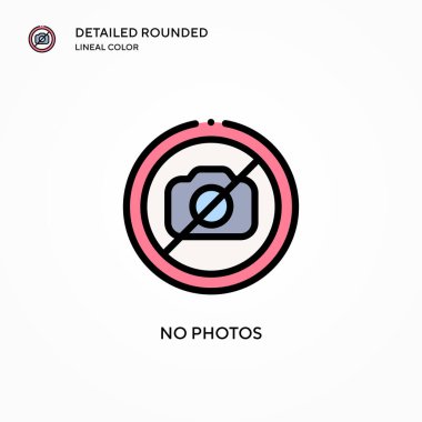 Fotoğraf vektör simgesi yok. Modern vektör illüstrasyon kavramları. Düzenlemesi ve kişiselleştirmesi kolay.