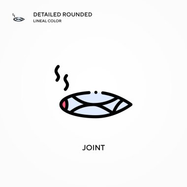 Ortak vektör simgesi. Modern vektör illüstrasyon kavramları. Düzenlemesi ve kişiselleştirmesi kolay.