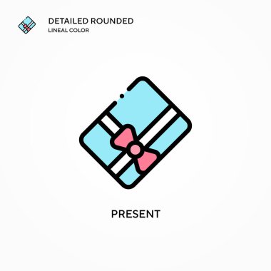 Mevcut vektör simgesi. Modern vektör illüstrasyon kavramları. Düzenlemesi ve kişiselleştirmesi kolay.