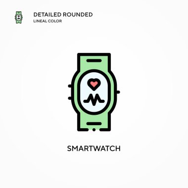 Akıllı vektör simgesi. Modern vektör illüstrasyon kavramları. Düzenlemesi ve kişiselleştirmesi kolay.