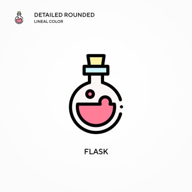 Matara vektör ikonu. Modern vektör illüstrasyon kavramları. Düzenlemesi ve kişiselleştirmesi kolay.