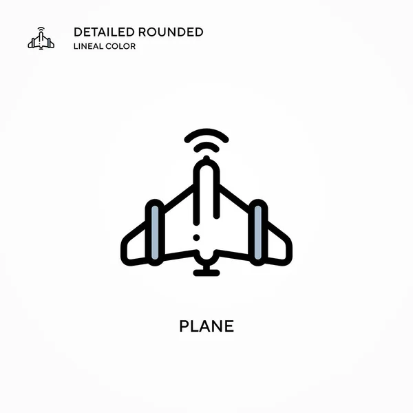 Icono Vector Plano Conceptos Modernos Ilustración Vectorial Fácil Editar Personalizar — Archivo Imágenes Vectoriales