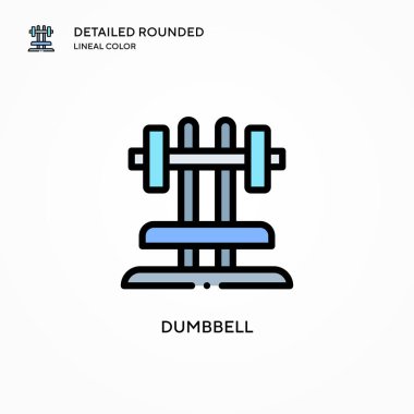Aptal vektör simgesi. Modern vektör illüstrasyon kavramları. Düzenlemesi ve kişiselleştirmesi kolay.