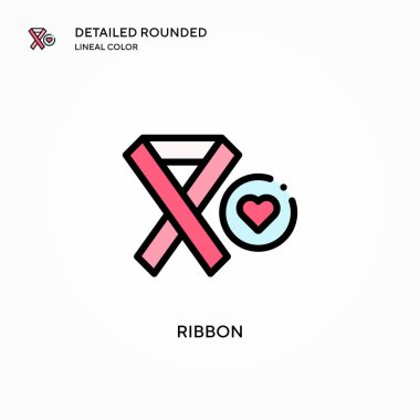 Kurdele vektör simgesi. Modern vektör illüstrasyon kavramları. Düzenlemesi ve kişiselleştirmesi kolay.