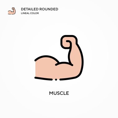 Kas vektör simgesi. Modern vektör illüstrasyon kavramları. Düzenlemesi ve kişiselleştirmesi kolay.