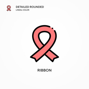 Kurdele vektör simgesi. Modern vektör illüstrasyon kavramları. Düzenlemesi ve kişiselleştirmesi kolay.