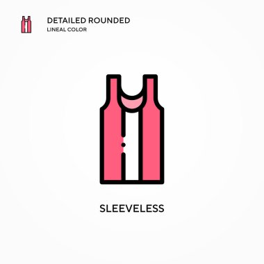 Kolsuz vektör simgesi. Modern vektör illüstrasyon kavramları. Düzenlemesi ve kişiselleştirmesi kolay.