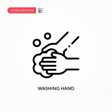 El vektör simgesi yıkılıyor. Web sitesi veya mobil uygulama için modern, basit düz vektör çizimi