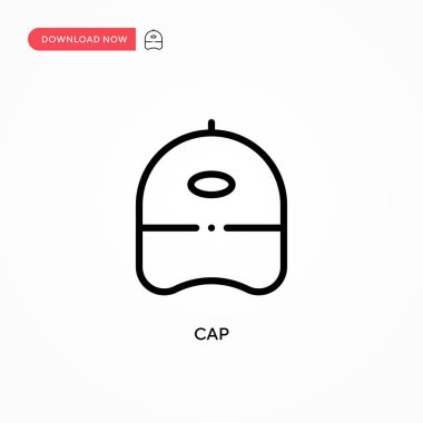 Kaptan vektör simgesi. Web sitesi veya mobil uygulama için modern, basit düz vektör çizimi