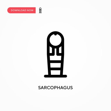 Lahit vektör ikonu. Web sitesi veya mobil uygulama için modern, basit düz vektör çizimi