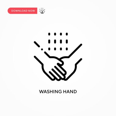 El vektör simgesi yıkılıyor. Web sitesi veya mobil uygulama için modern, basit düz vektör çizimi