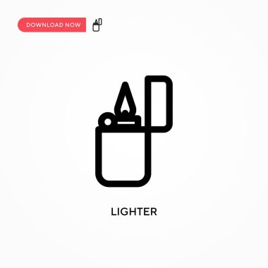 Daha hafif vektör simgesi. Web sitesi veya mobil uygulama için modern, basit düz vektör çizimi