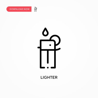 Daha hafif vektör simgesi. Web sitesi veya mobil uygulama için modern, basit düz vektör çizimi