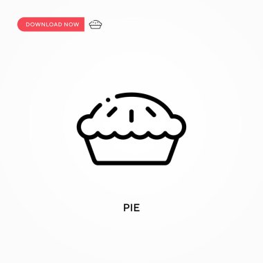 Turta vektör simgesi. Web sitesi veya mobil uygulama için modern, basit düz vektör çizimi