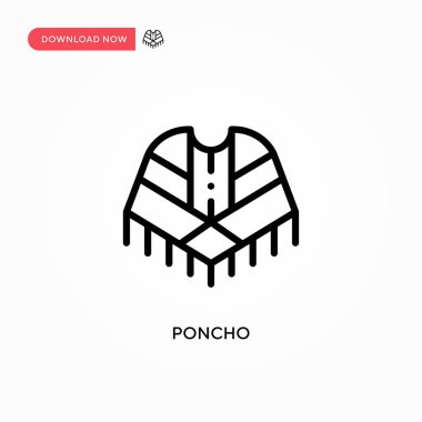 Panço vektör ikonu. Web sitesi veya mobil uygulama için modern, basit düz vektör çizimi