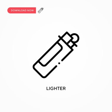 Daha hafif vektör simgesi. Web sitesi veya mobil uygulama için modern, basit düz vektör çizimi