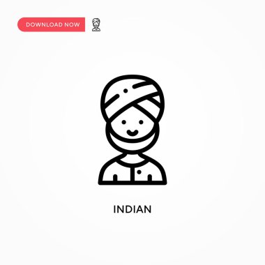 Hint vektör simgesi. Web sitesi veya mobil uygulama için modern, basit düz vektör çizimi