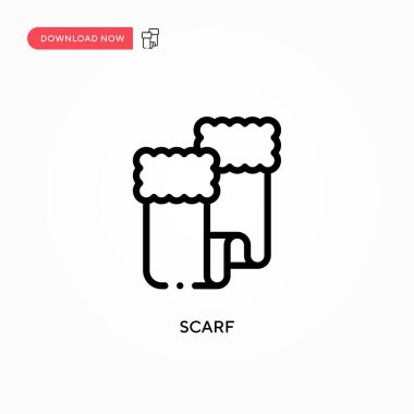 Atkı vektör simgesi. Web sitesi veya mobil uygulama için modern, basit düz vektör çizimi