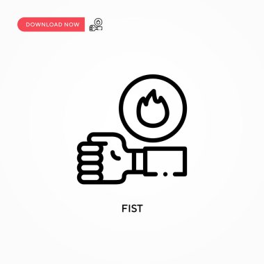 İlk vektör simgesi. Web sitesi veya mobil uygulama için modern, basit düz vektör çizimi
