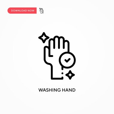 El vektör simgesi yıkılıyor. Web sitesi veya mobil uygulama için modern, basit düz vektör çizimi