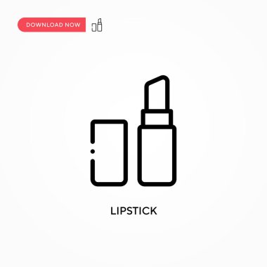 Ruj vektör simgesi. Web sitesi veya mobil uygulama için modern, basit düz vektör çizimi