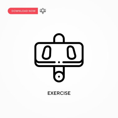 Vektör simgesini çalıştır. Web sitesi veya mobil uygulama için modern, basit düz vektör çizimi