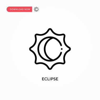 Tutulma vektör simgesi. Web sitesi veya mobil uygulama için modern, basit düz vektör çizimi