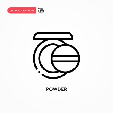 Toz vektör simgesi. Web sitesi veya mobil uygulama için modern, basit düz vektör çizimi