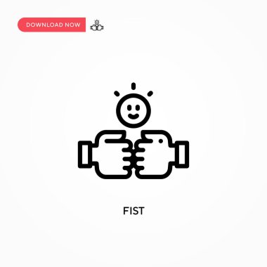 İlk vektör simgesi. Web sitesi veya mobil uygulama için modern, basit düz vektör çizimi