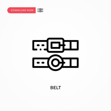 Kemer vektör simgesi. Web sitesi veya mobil uygulama için modern, basit düz vektör çizimi