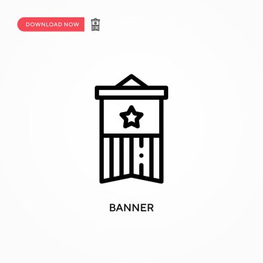 Sancak vektör simgesi. Web sitesi veya mobil uygulama için modern, basit düz vektör çizimi